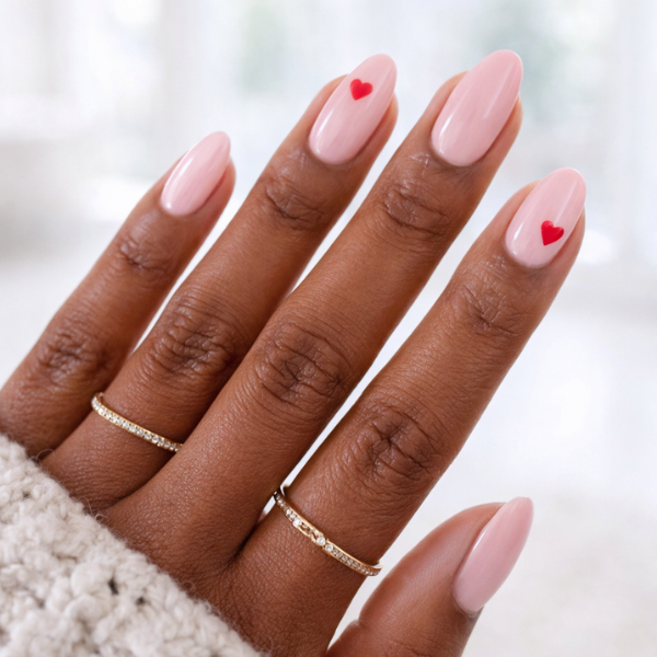 valentine's day nails