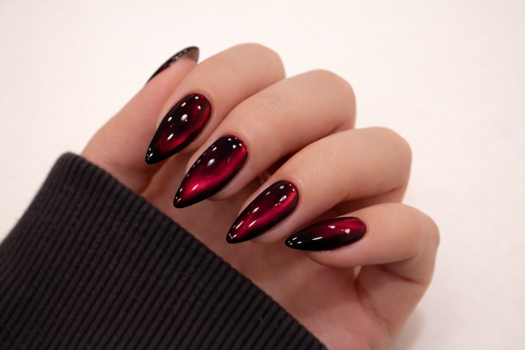 Magnetic nail polish