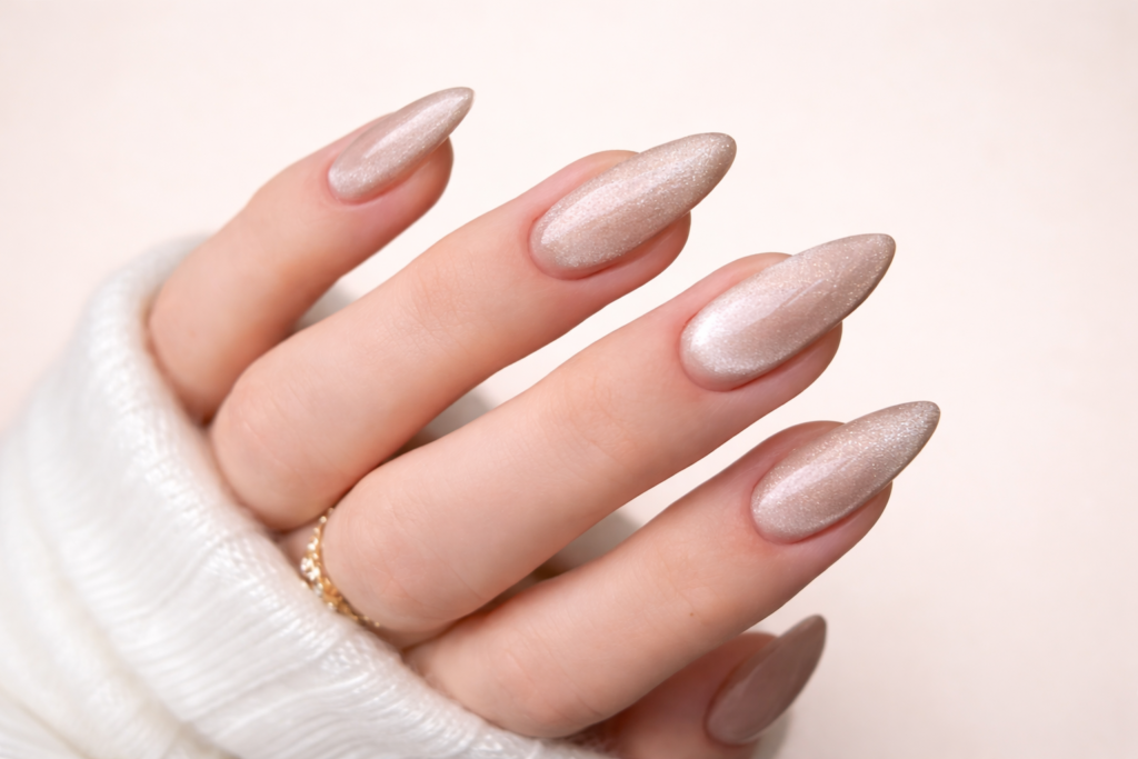 Magnetic nail polish