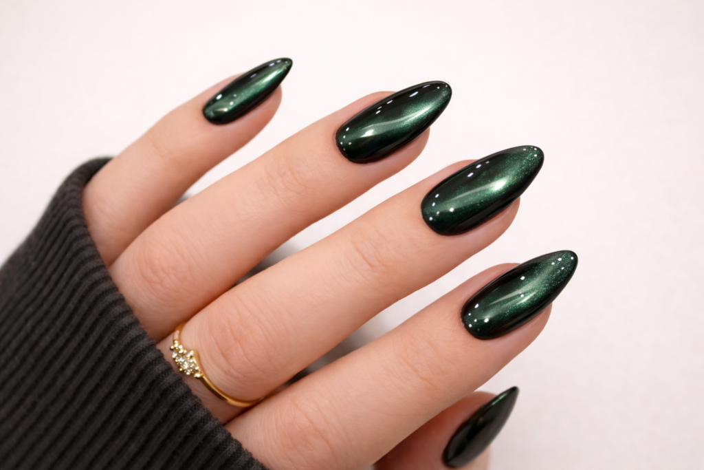 Magnetic nail polish