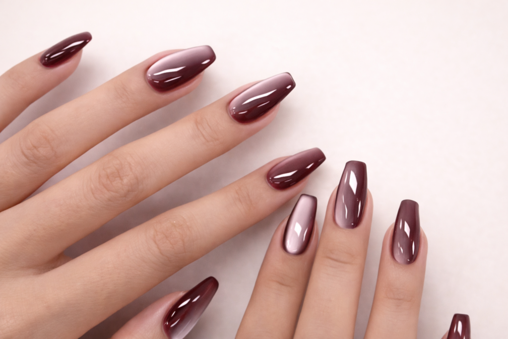 Magnetic nail polish