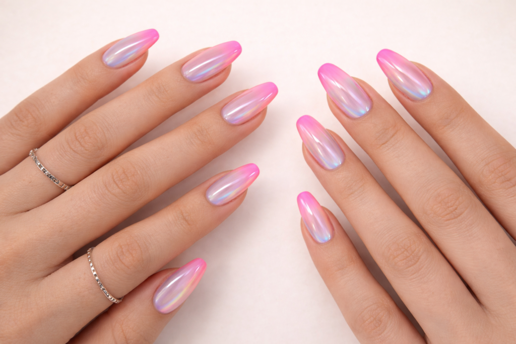 Magnetic nail polish