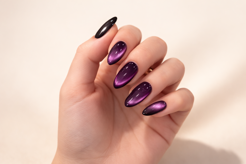 cat eye nail polish 