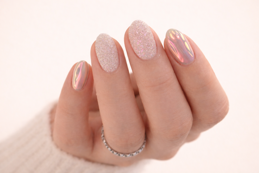 sparkle nails
