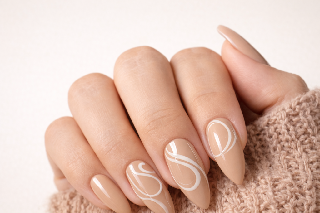 nude nail designs