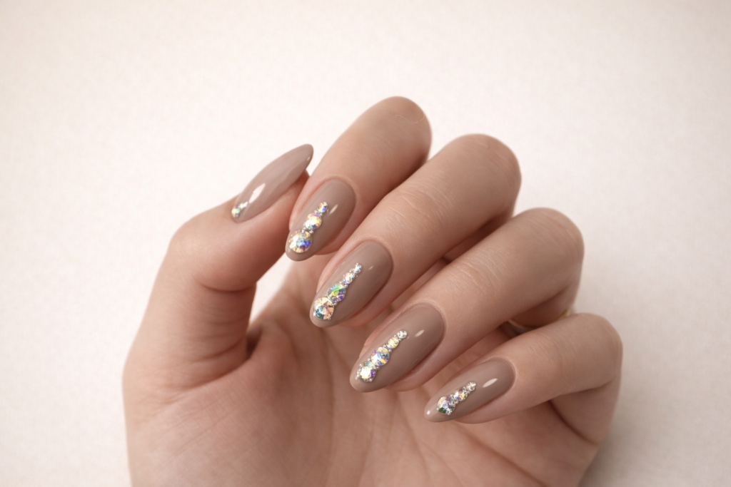 nude nail designs