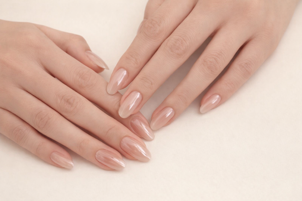 nude nail designs