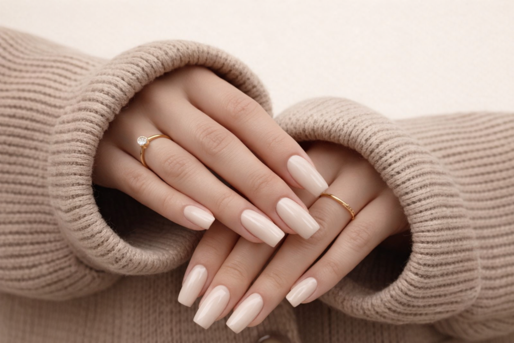 nude nail designs