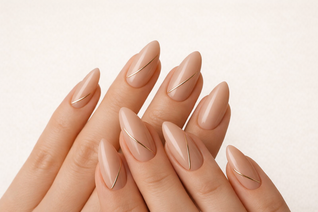 nude nail designs