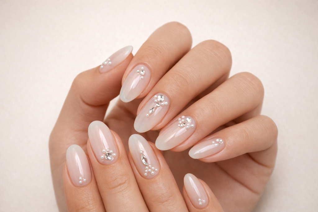 nude nail designs