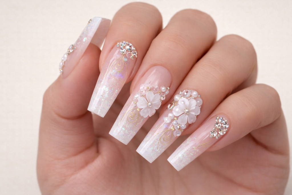 cute acrylic nails