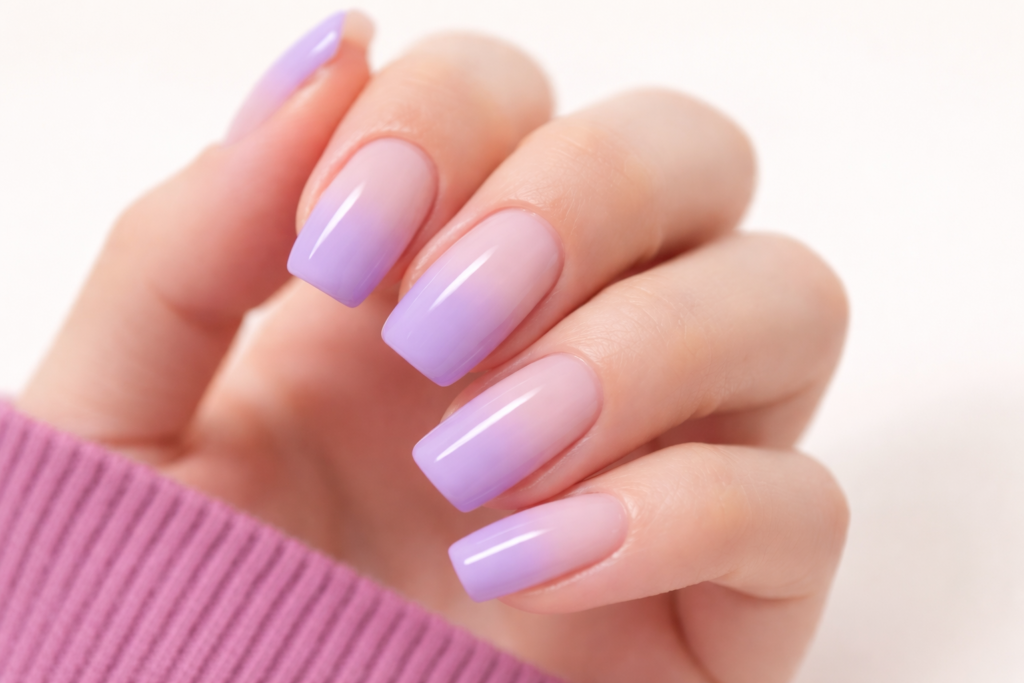 lavender nails