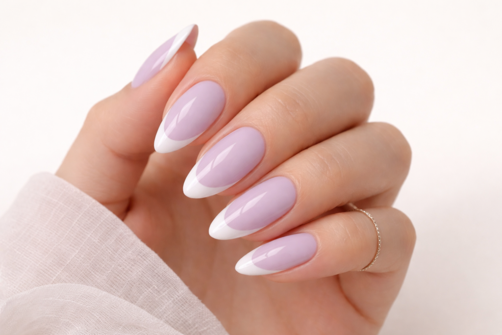 lavender nails