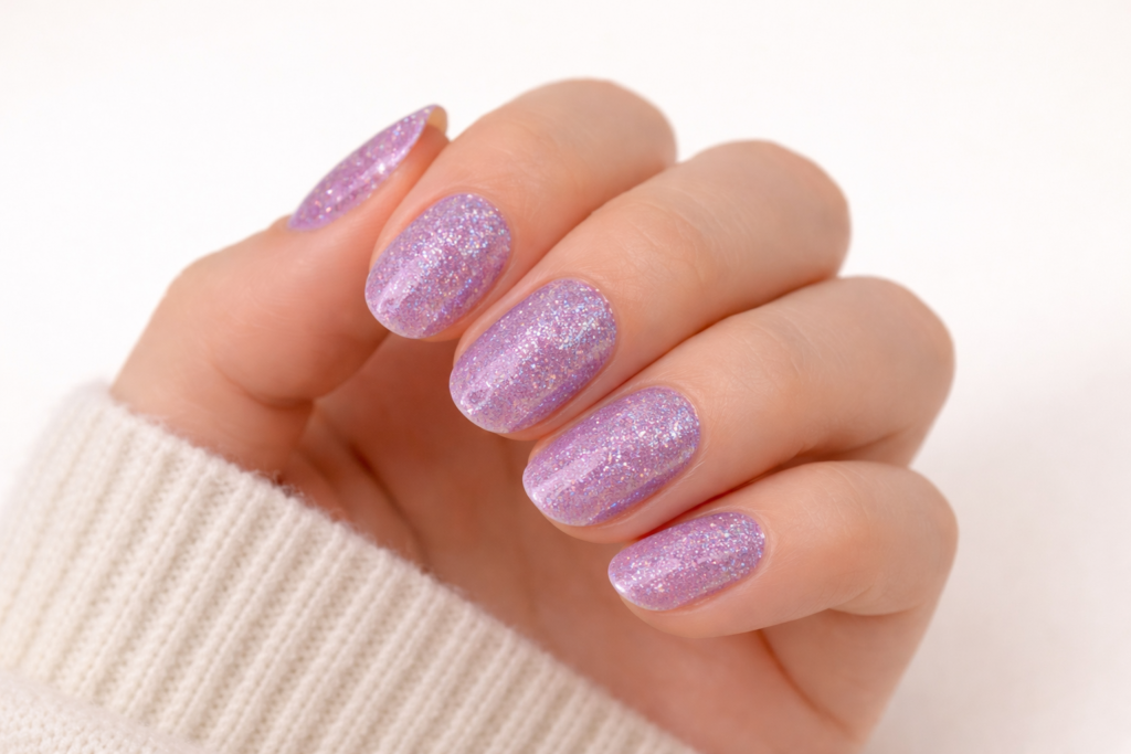 lavender nails