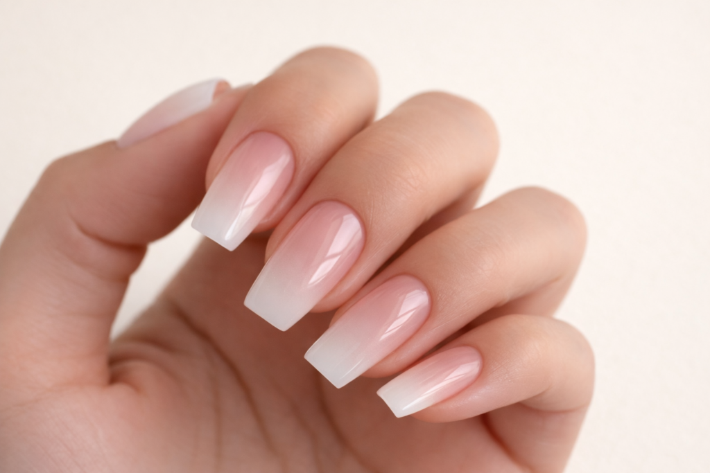 french ombre nails