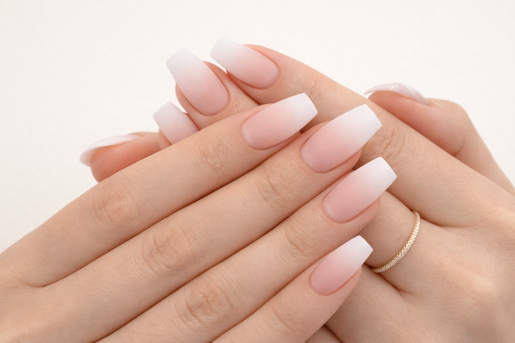 french ombre nails
