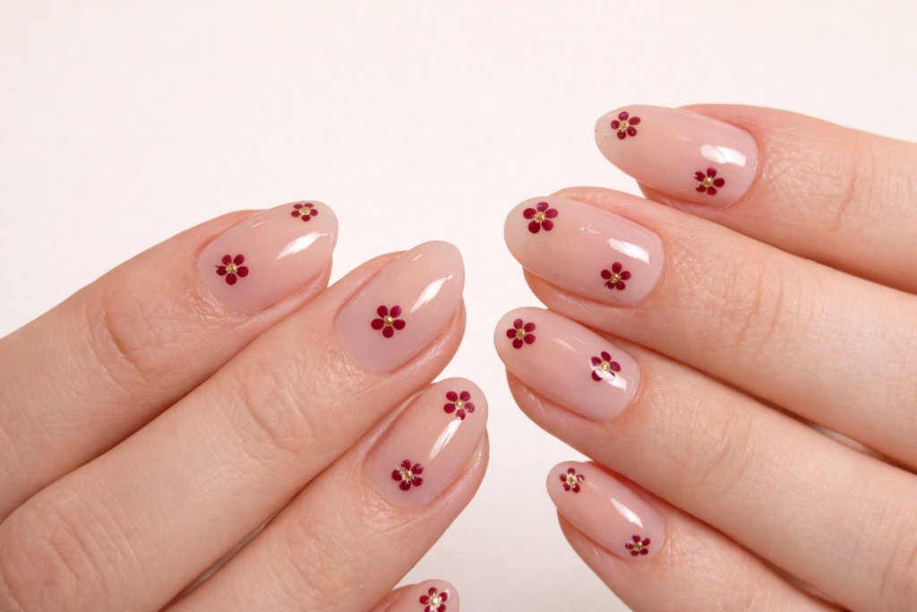 flower nail designs