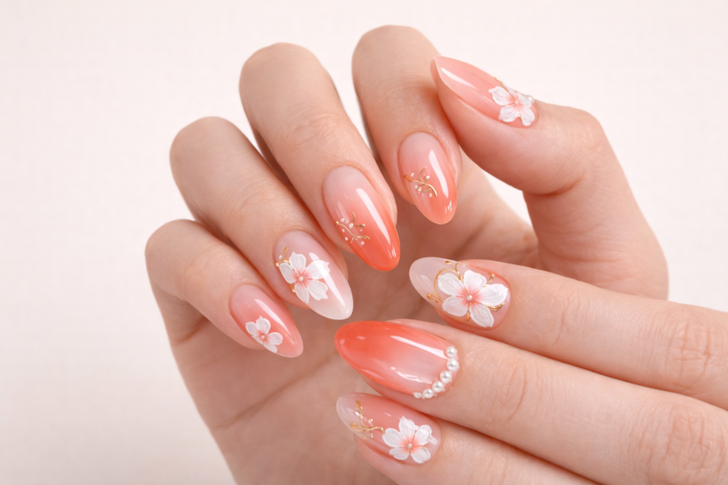 flower nail designs