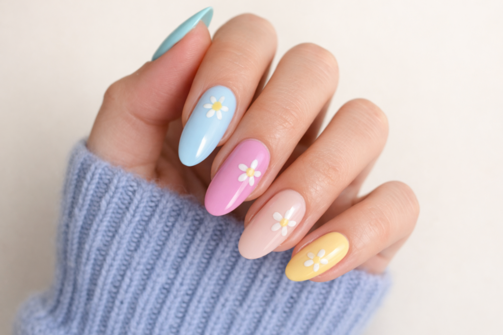 flower nail designs