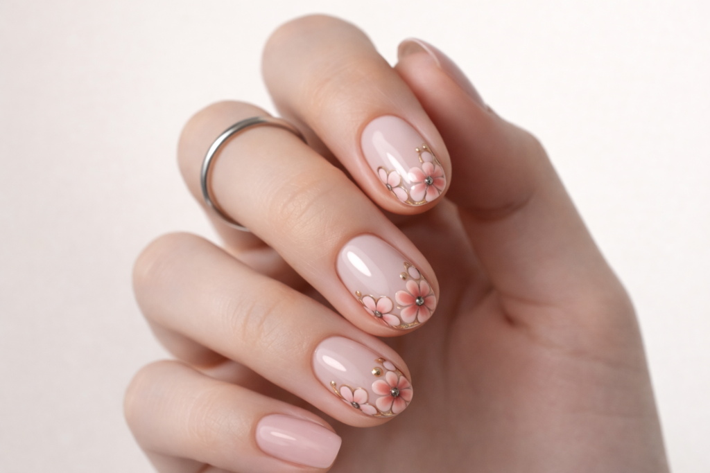 flower nail designs