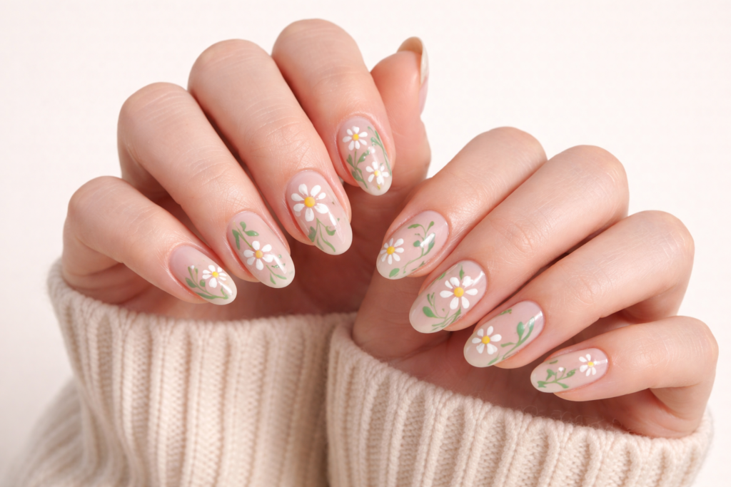 flower nail designs