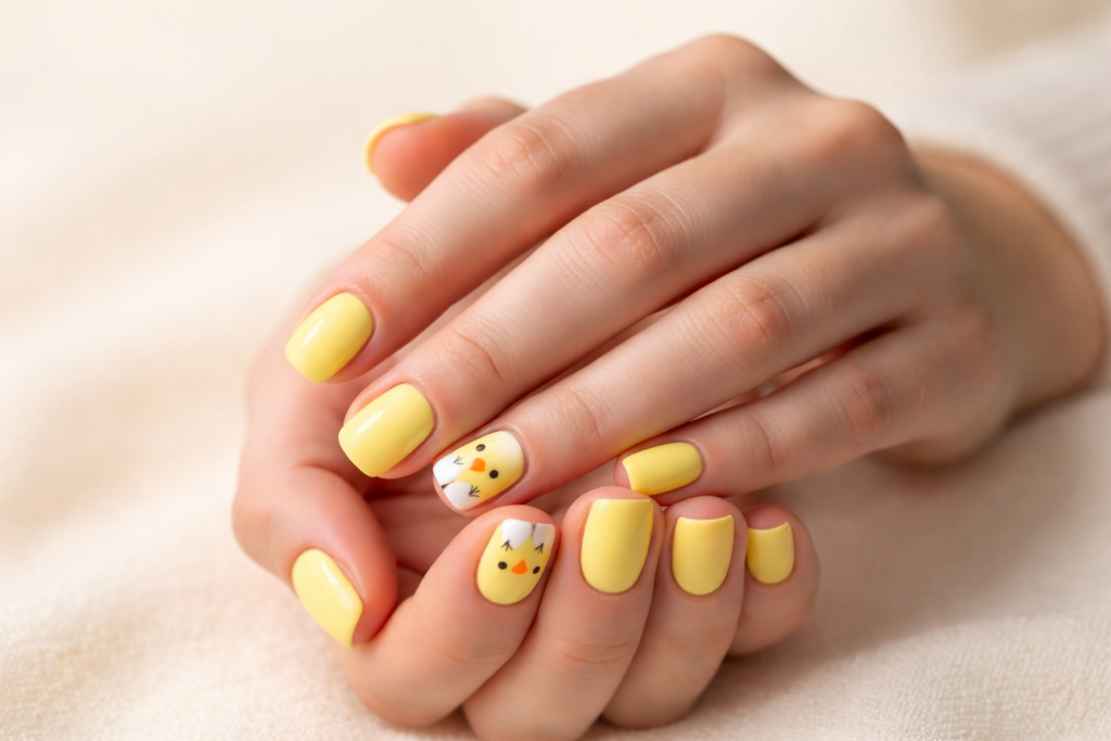 Cute Easter nails