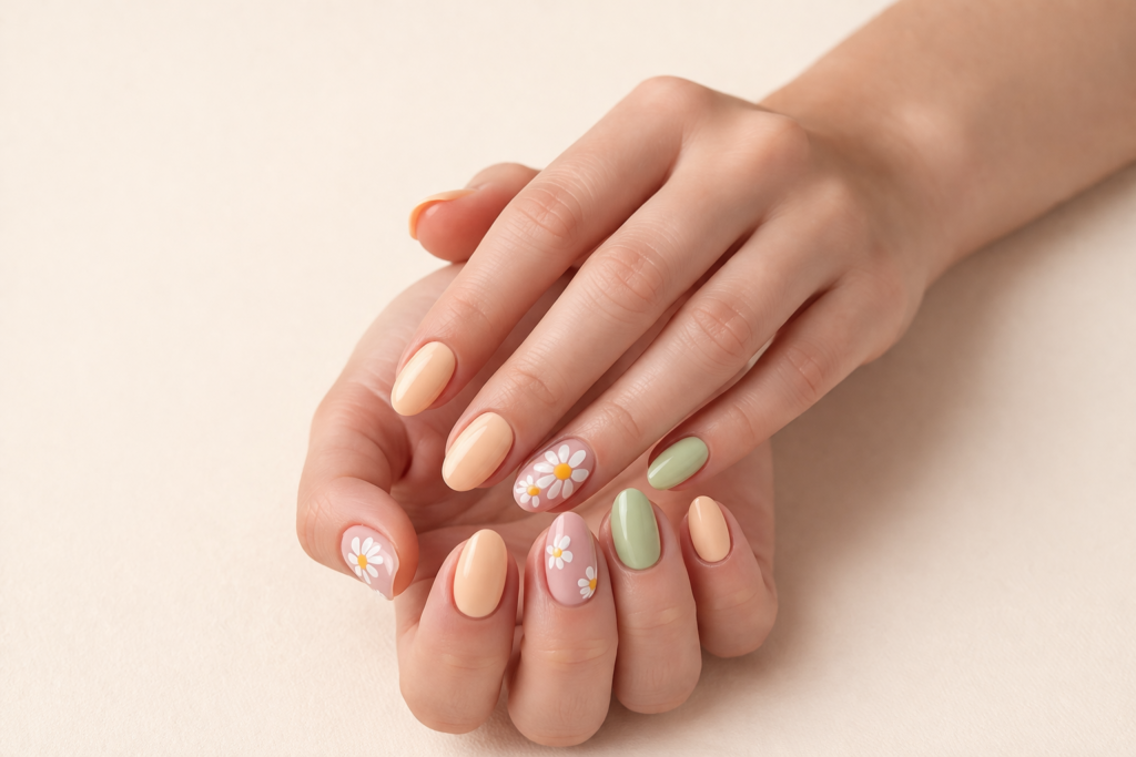 Cute Easter nails