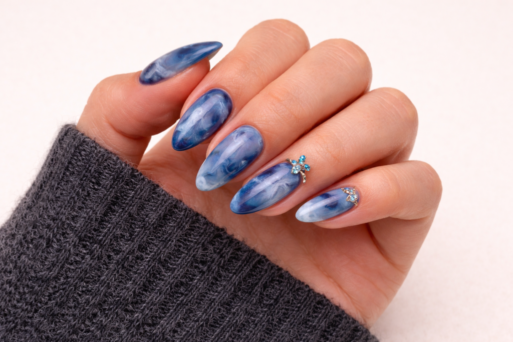 gel nail designs at home