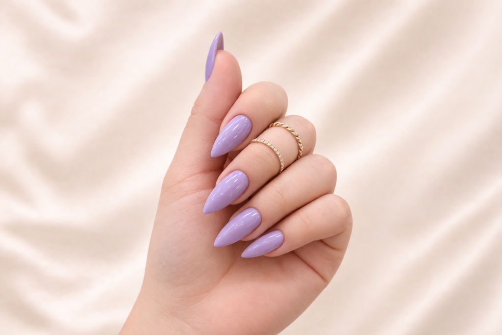 lavender nails