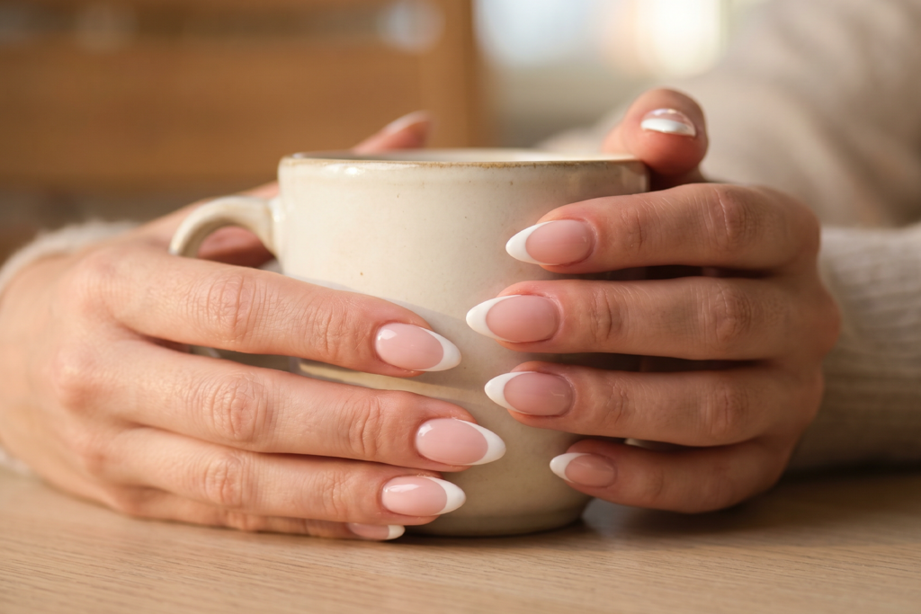White French Tip Nails