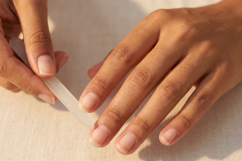 glass nail file