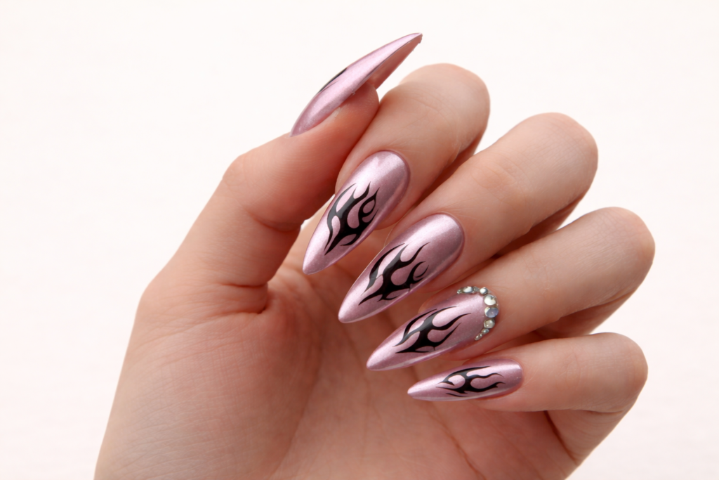 Stiletto nails