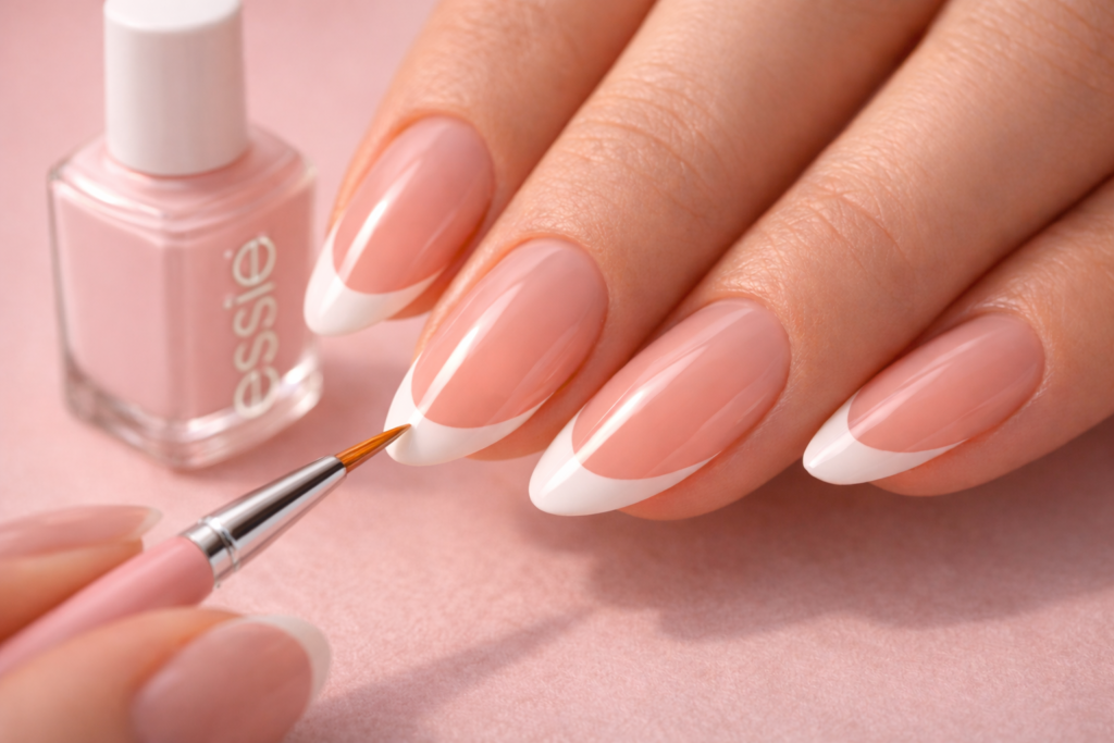 White French Tip Nails