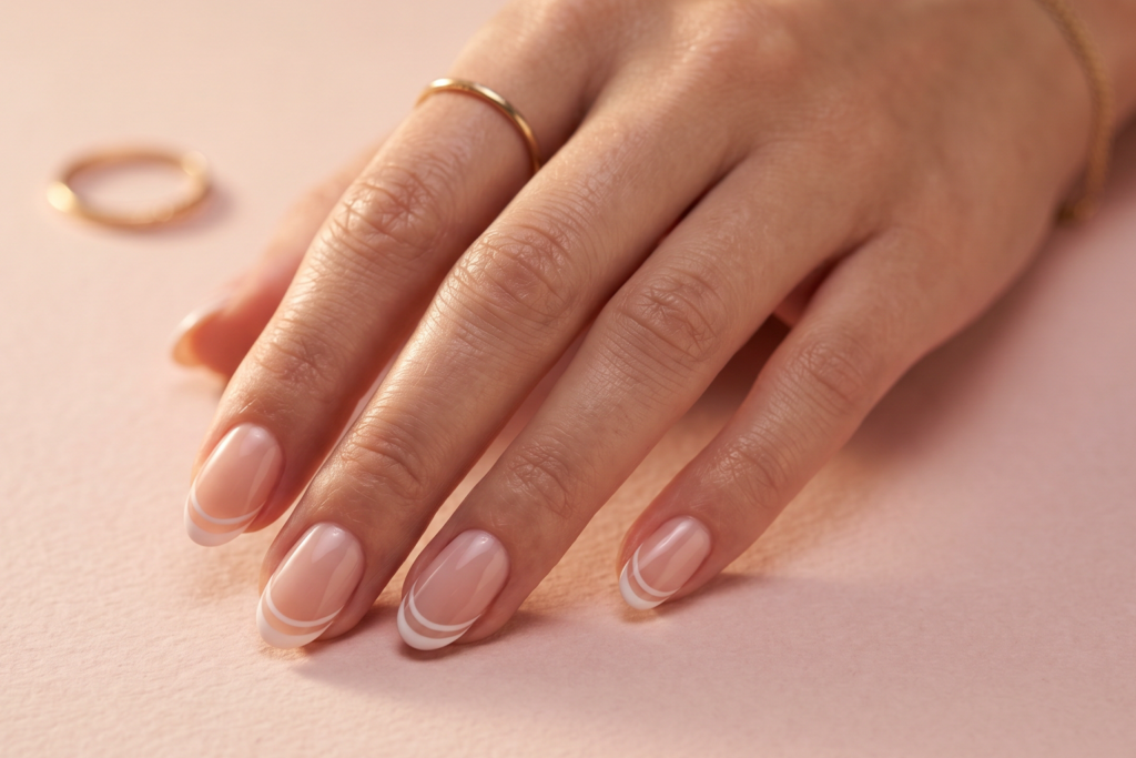 White French Tip Nails