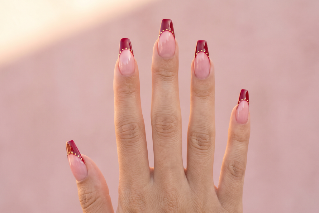 polka dot nail designs