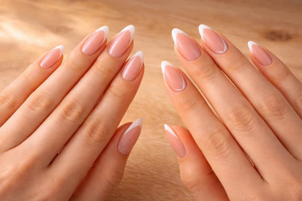 White French Tip Nails