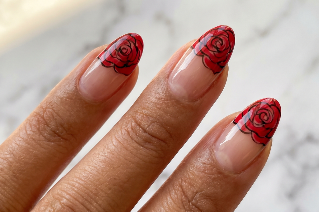rose nails