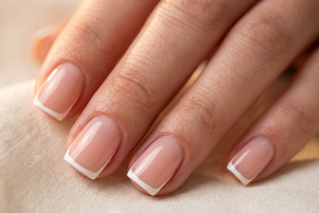 White French Tip Nails