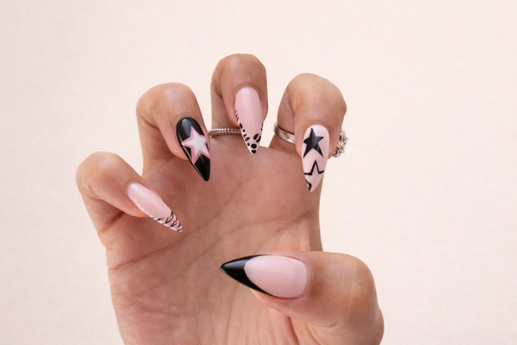 Stiletto nails