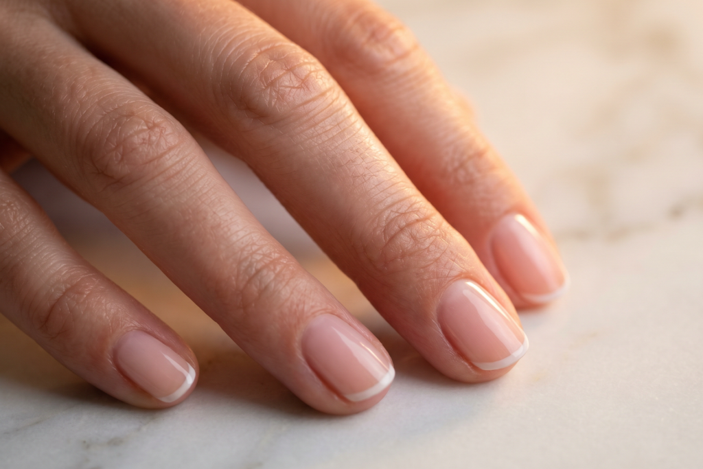 White French Tip Nails