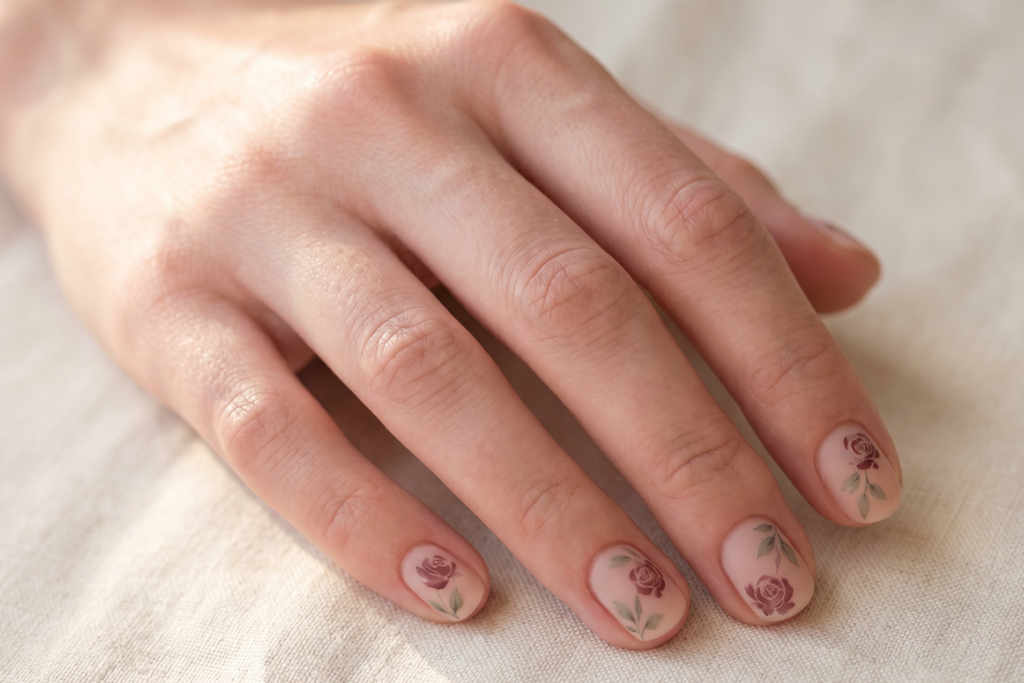 rose nails