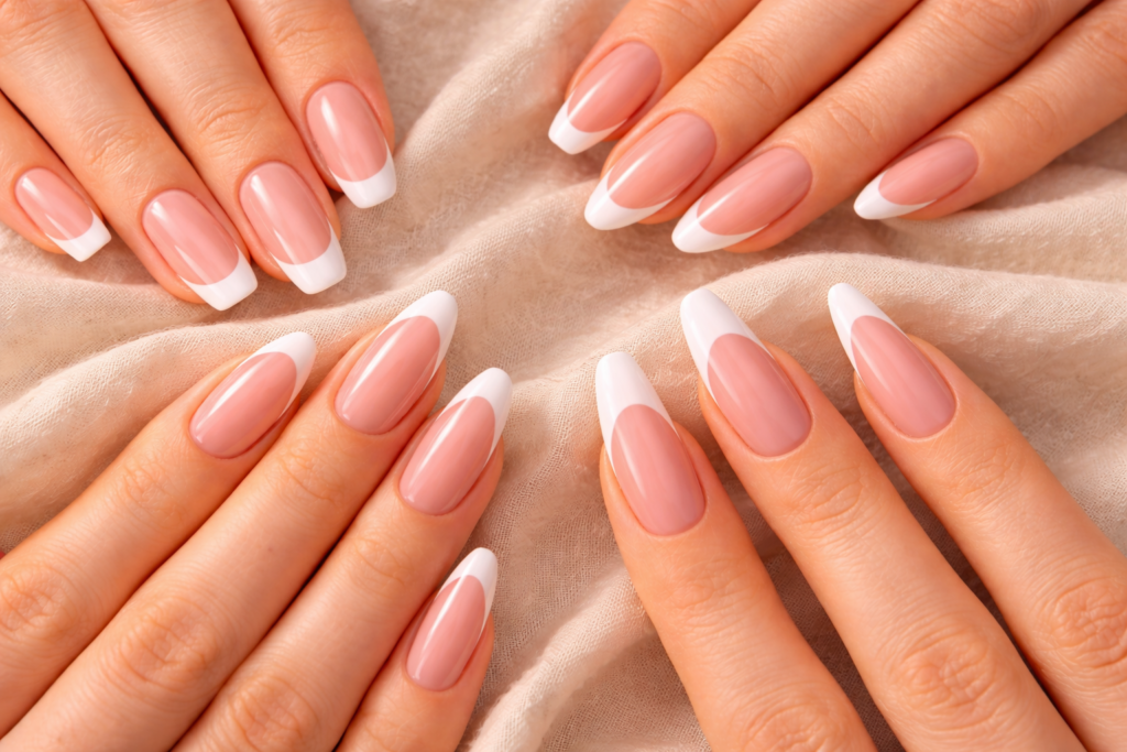 White French Tip Nails