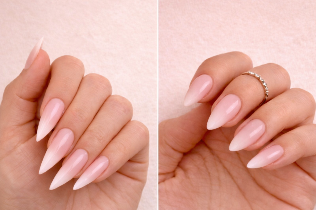 Stiletto nails