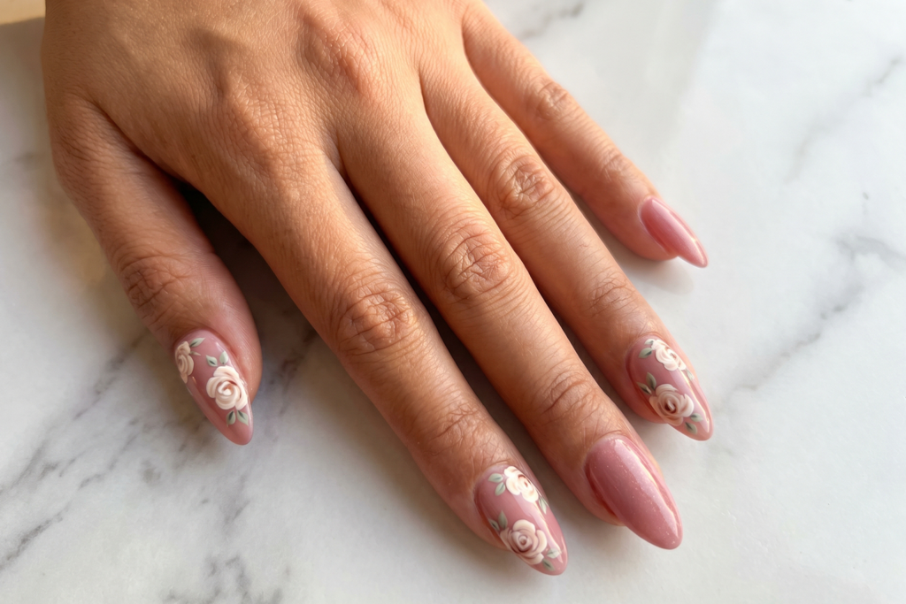 rose nails