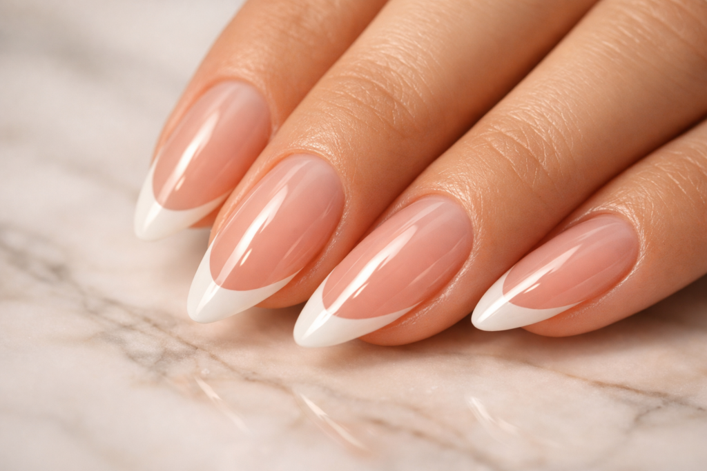 White French Tip Nails