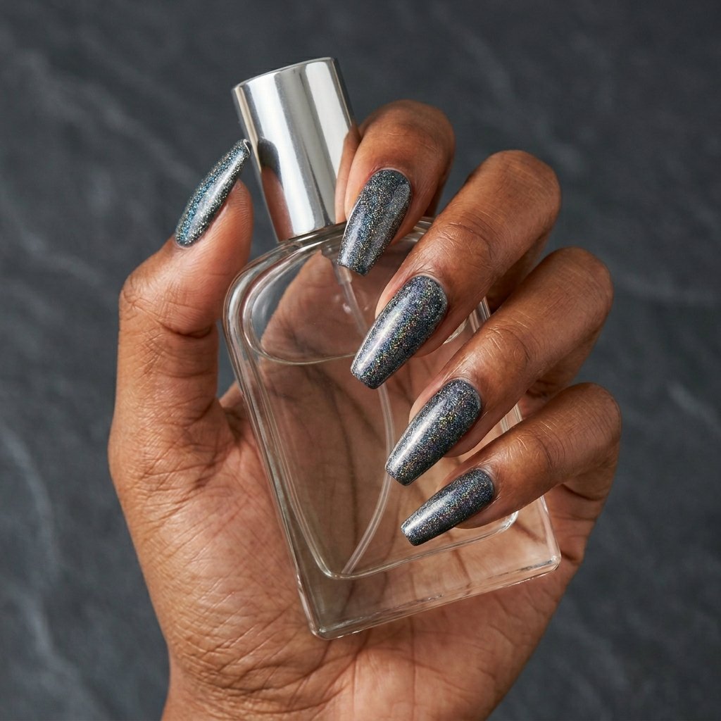 grey nail designs