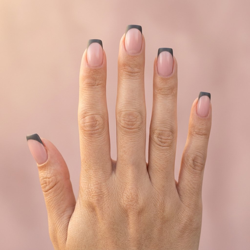 grey nail designs