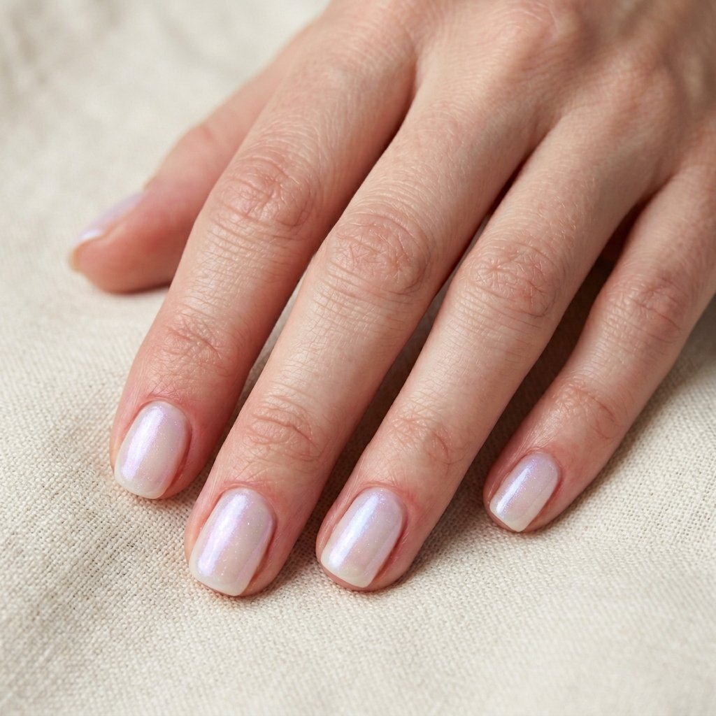 iridescent nails