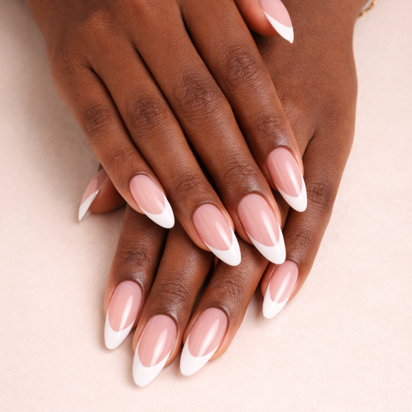 french acrylic nails