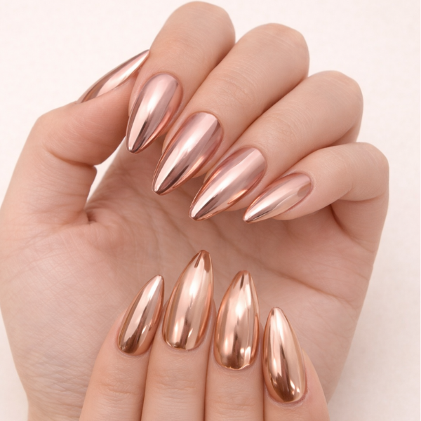metallic nail polish